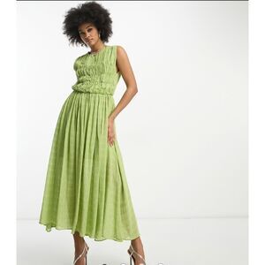 ASOS Green Midi Dress